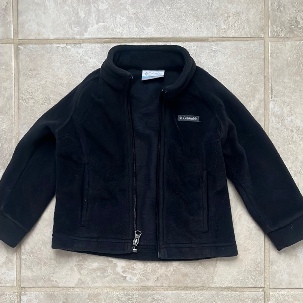 Columbia Kids Black Fleece Jacket